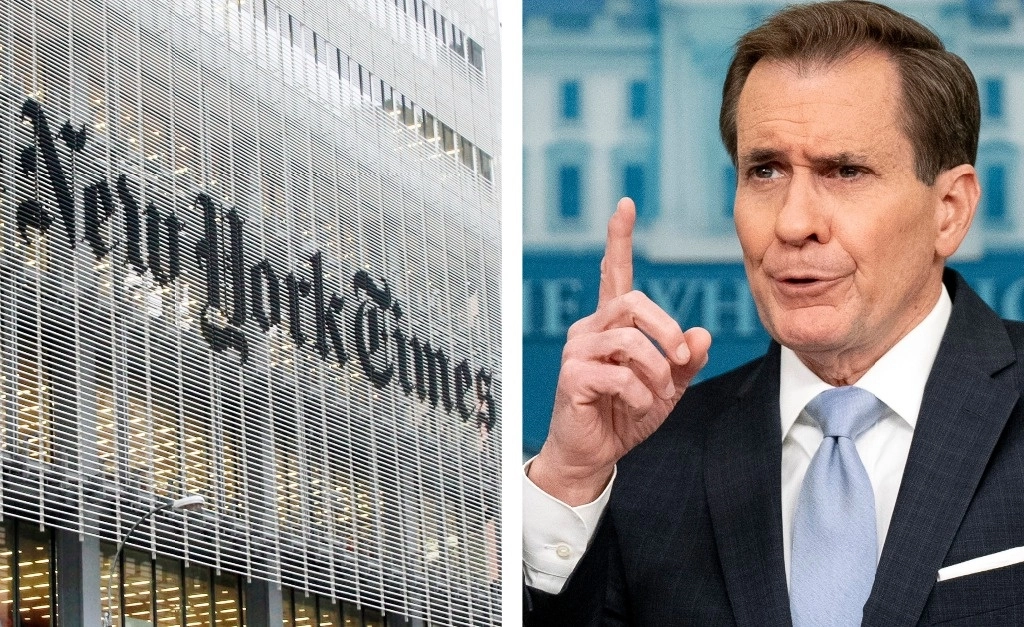 En conferencia de prensa, John Kirby, vocero del Consejo de Seguridad Nacional de la Casa Blanca, aseguró que "no hay ninguna investigación" contra el presidente Andrés Manuel López Obrador, al referirse al reportaje del 'New York Times' sobre pesquisas en torno a un supuesto financiamiento de narcotraficantes a colaboradores del mandatario. Fotos Afp
