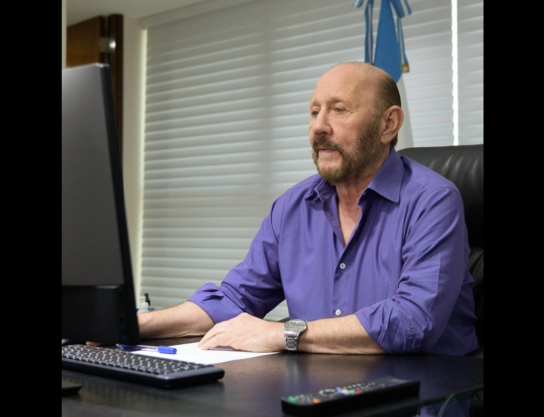 Gildo Isfrán, gobernador de la provincia de Formosa, Argentina. Foto Tomada del Twitter @insfran_gildo 