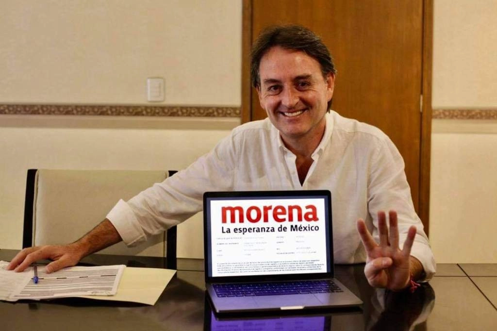 Francisco Xavier Berganza Escorza, presidente de la Junta de Gobierno del Congreso de Hidalgo. Foto La Jornada