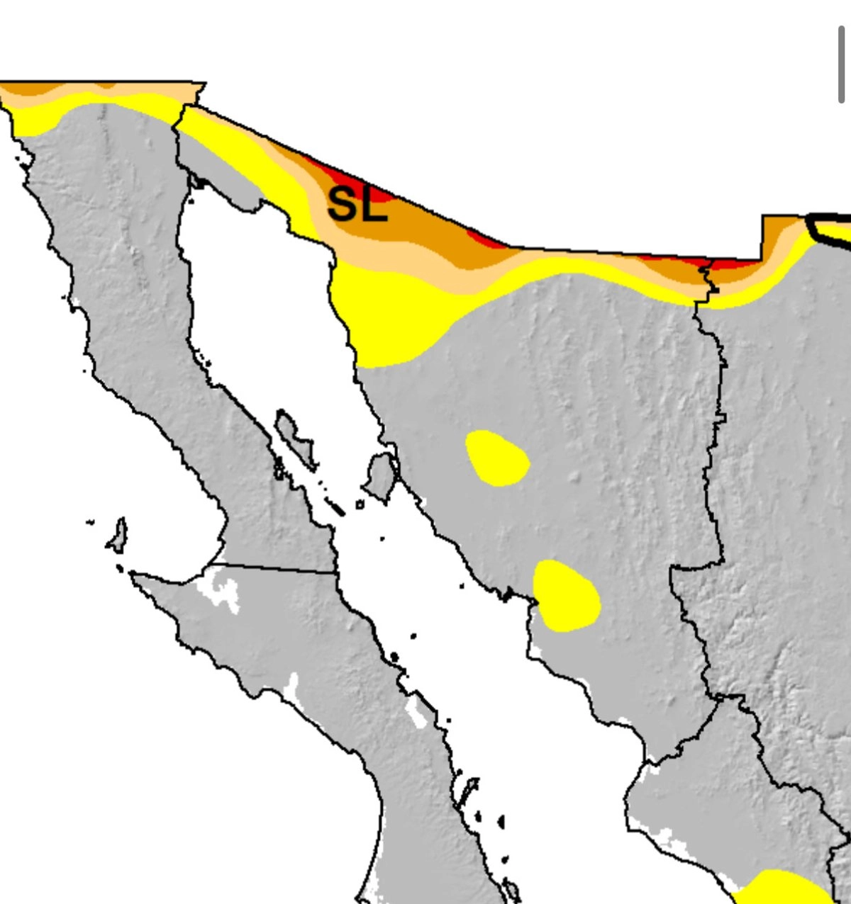 Municipios de Sonora permanecen en sequía