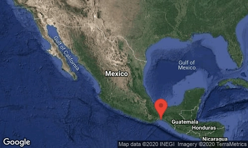 El Servicio Sismológico Nacional reportó que el epicentro fue a 38 kilómetros al sureste de Unión Hidalgo, Oaxaca. Foto @SismologicoMX