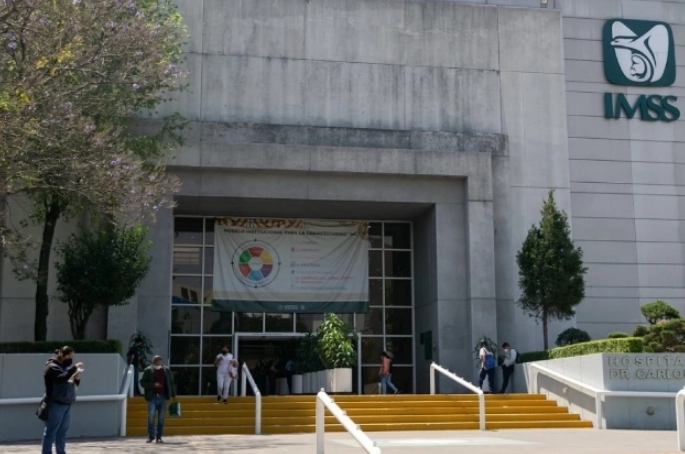 El Instituto Mexicano del Seguro Social (IMSS) en la Ciudad de México. 