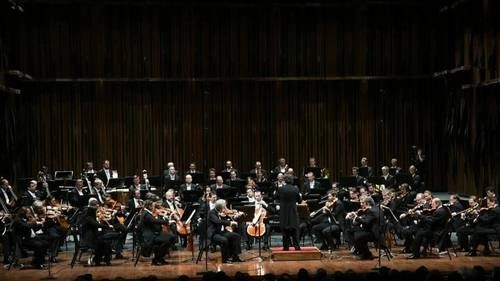 En imagen de archivo, la Filarmónica de Viena en su visita a México en 2018. Foto  cortesía de la Secretaría de Cultura