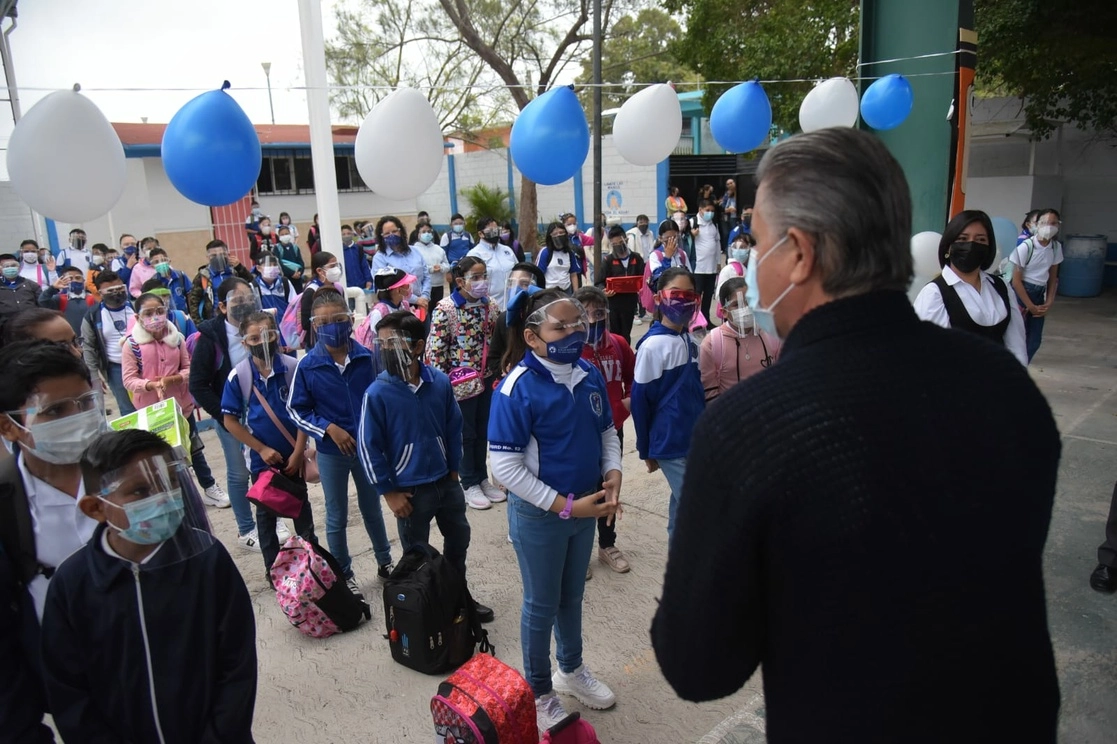 Regreso a clases en Tampico, Tamaulipas. Foto La Jornada