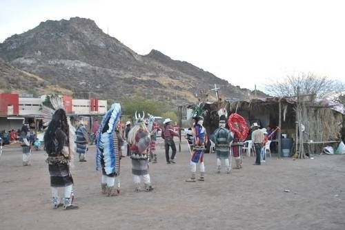 Yaquis asentados en Hermosillo, Sonora en imagen de archivo. Foto Cristina Rodríguez

