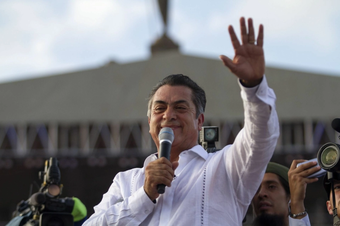 Jaime Rodríguez Calderón ‘El Bronco’, se encuentra ingresado en calidad de detenido en el Hospital Universitario de NL. Foto Cuartoscuro / Archivo
 