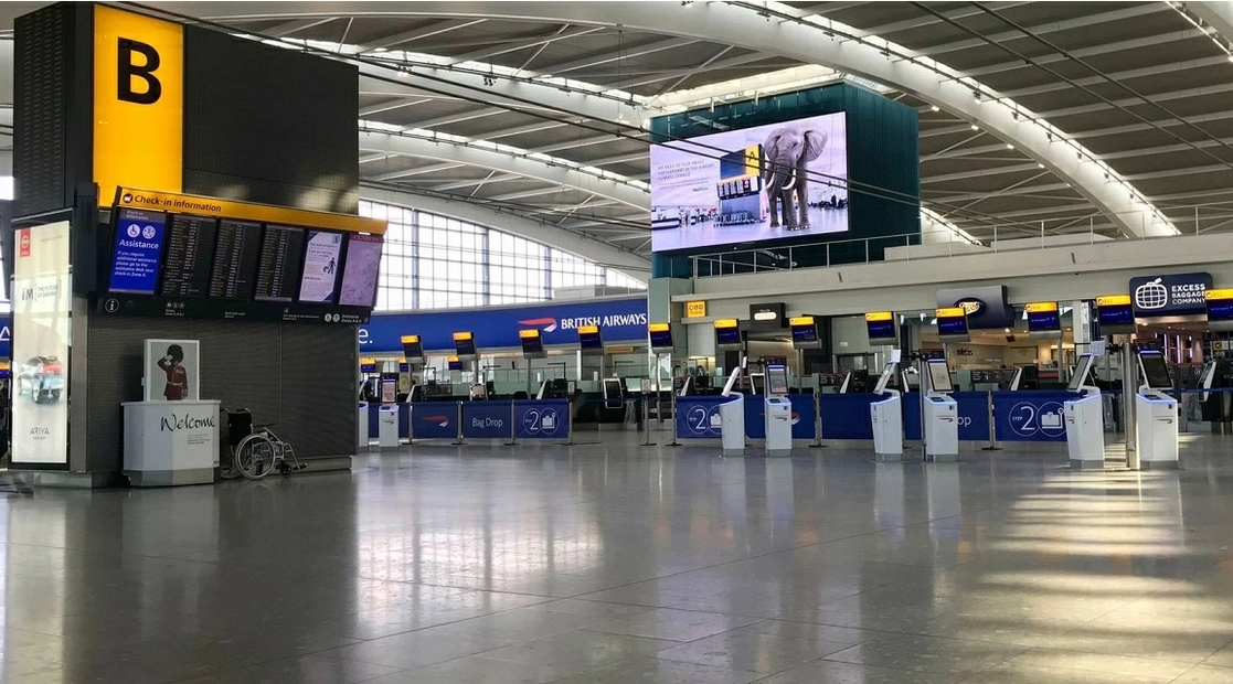 Terminal 5 del Aeropuerto Heathrow de Londres, Inglaterra. Foto Ap / Archivo