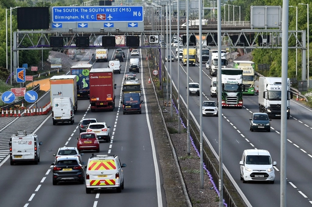 Avenida en Birmingham, Inglaterra. Foto Ap