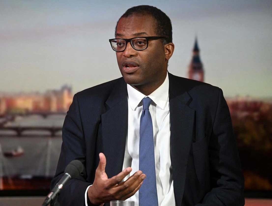Kwasi Kwarteng, ministro de ministro de Finanzas. Foto Afp
