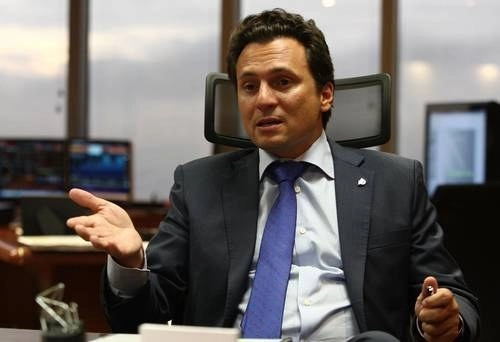 Emilio Lozoya, en imagen de septiembre de 2013, cuando dirigía Pemex. Foto María Meléndrez Parada
