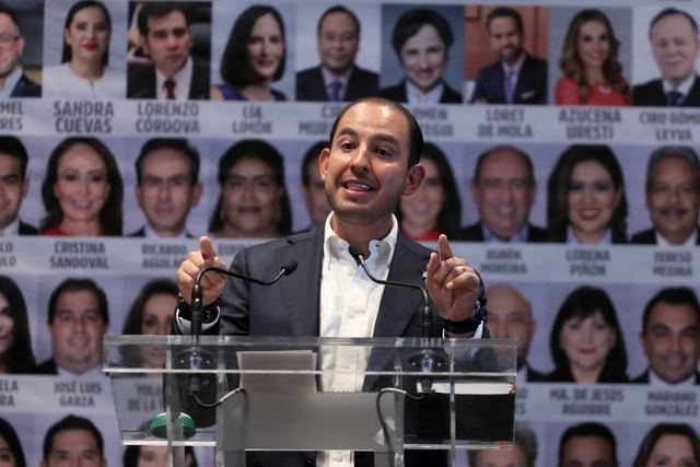 El dirigente nacional del PAN, Marko Cortés en imagen de archivo. Foto Roberto García
