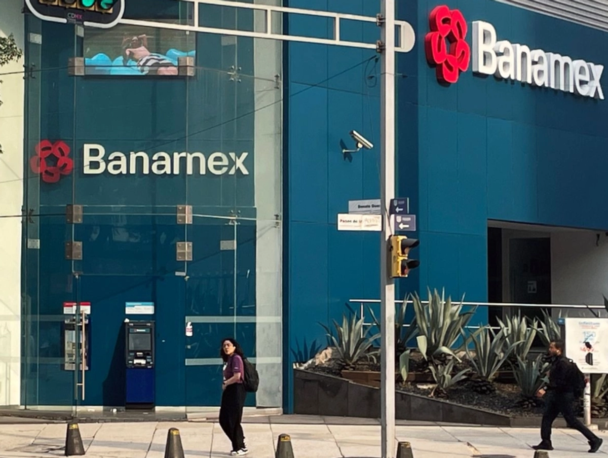 Sucursal de Banamex en imagen de archivo. 