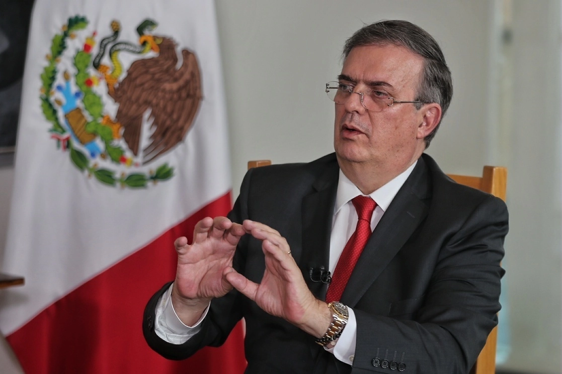 El canciller Marcelo Ebrard, en imagen de archivo. Foto Marco Peláez