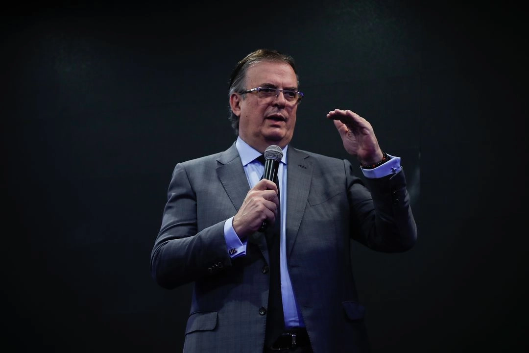 Marcelo Ebrard, secretario de Economía. Foto 