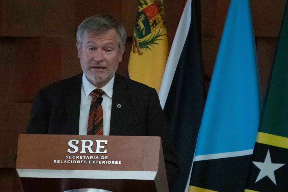Gautier Mignot, embajador de la Unión Europea en México. Foto Cuartoscuro /Archivo