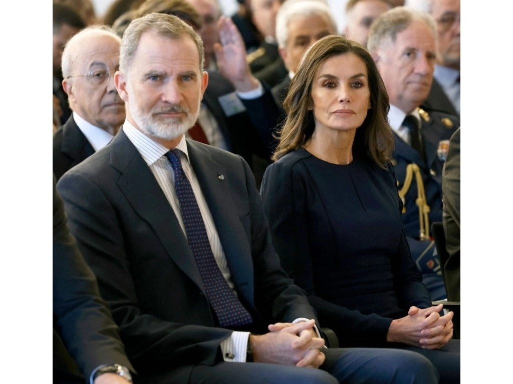 El rey Felipe VI de España y la reina Letizia de España, el pasado 11 de marzo, en un homenaje a las víctimas de los ataques del 11-M. Foto Afp