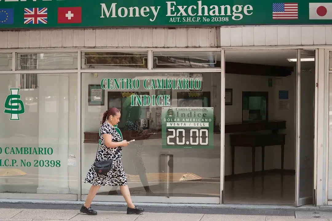 Cotización del dólar en la Ciudad de Mexico, el el 10 de marzo de 2025. 
