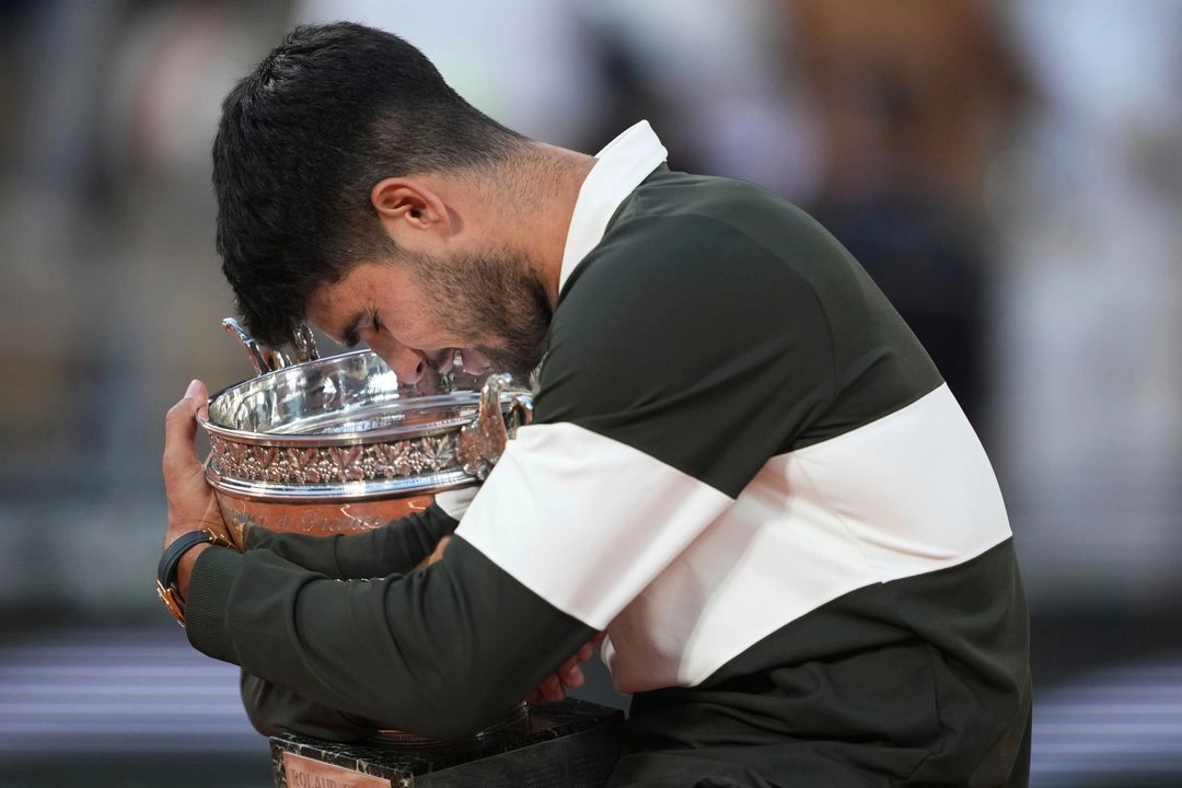  Con el triunfo de ayer, el tenista español suma cinco coronas de Grand Slam en su palmarés.