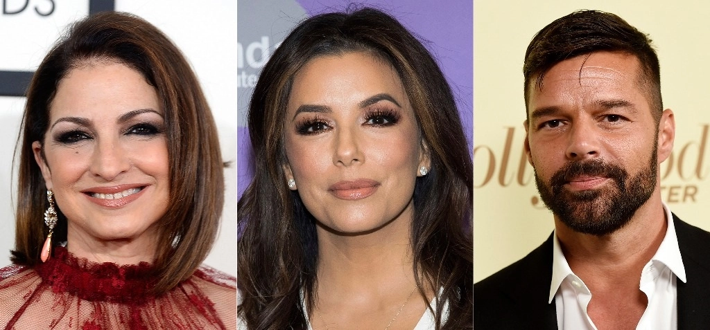 Gloria Estefan, Eva Longoria y Ricky Martin serán anfitriones del “Essential Heroes: A Momento Latino Event”. Foto Ap