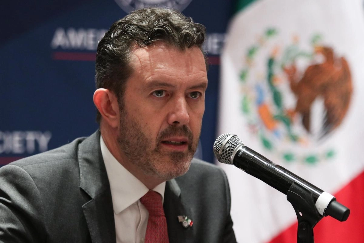 El representante de la comunidad estadunidense en México con las de empresas, organizaciones civiles y comunidades de todo el país, prevé que el arancel del acero, --uno de los más complejos, porque conlleva el crecimiento económico de una región central de Estados Unidos--, no cambiará en el corto y mediano plazo. Foto 