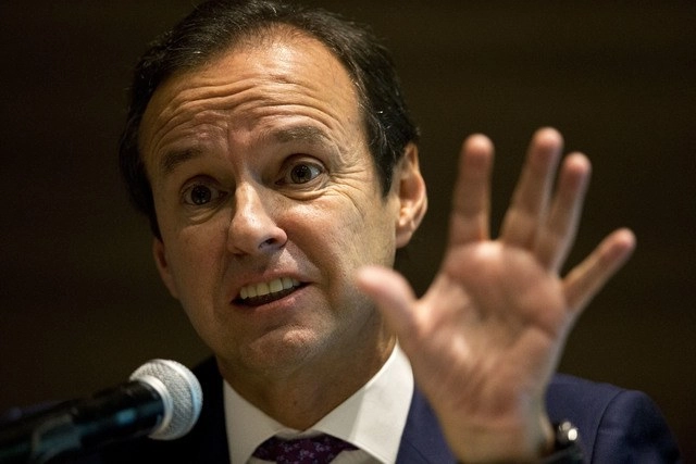 Jorge Quiroga fue nombrado delegado por la presidenta de facto de Bolivia, Jeanine Áñez. Foto Ap