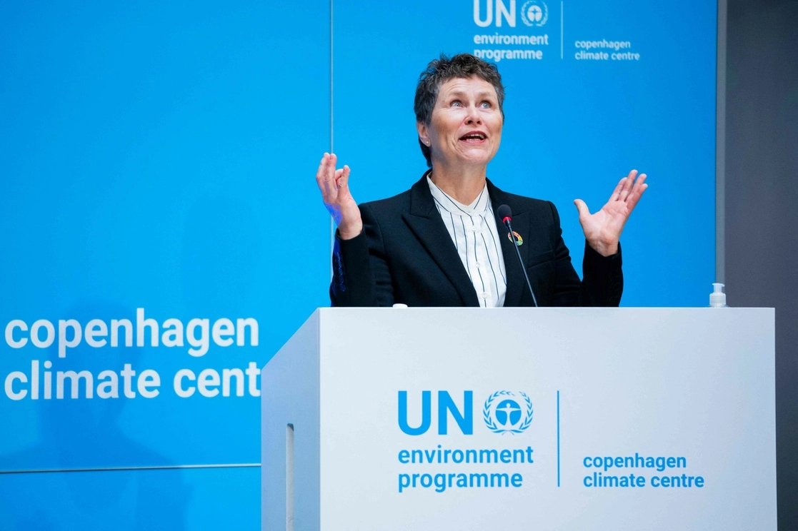 Grete Faremo de desempeño desde agosto de 2014 como directora de la de la Oficina de las Naciones Unidas de Servicios para Proyectos (Unops). Foto Afp