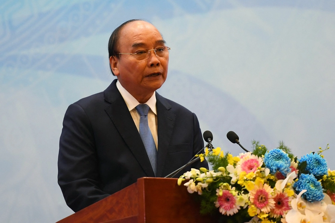 El presidente vietnamita Nguyen Xuan Phuc renunció, tras una serie de escándalos de corrupción por los que se le consideró responsable. Foto Afp / Archivo 
