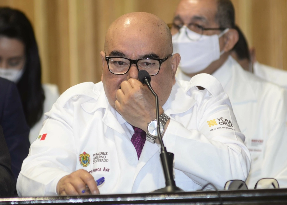 Roberto Ramos Alor en conferencia en diciembre pasado. Foto Sergio Hernández Vega