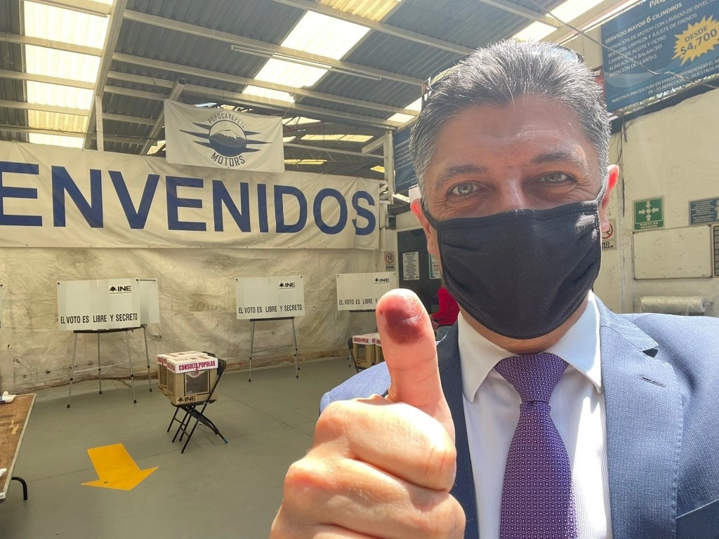 Torres Antuñano estaba a cargo del área encargada del funcionamiento del Programa de Resultados Electorales Preliminares (PREP) para la elección presidencial de 2024. Foto tomada de X @JorgeHTorresA.