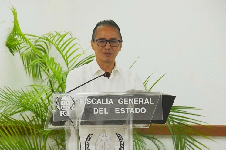 La Fiscalía de Quintana Roo informó que Óscar Montes de Oca Rosales ha presentado su renuncia al cargo que desempeñaba como titular de esta institución. Foto cortesía FGE