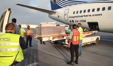No se ha ubicado a los familiares de una cuarta persona extranjera que también falleció. Foto INM
