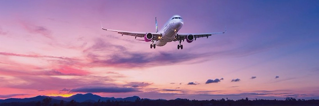 Un avión de Volaris. Imagen tomada de su cuenta de twitter.