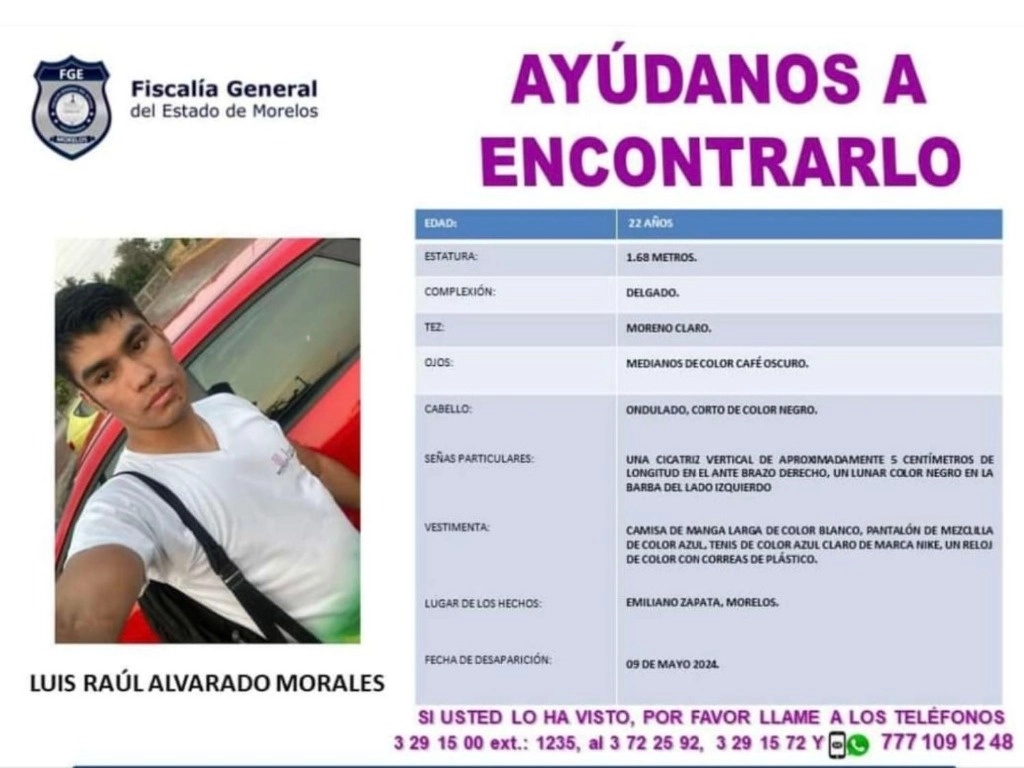 Según el reporte de la promotora Miura Boxing y la ficha de la fiscalía del estado de Morelos, el peleador fue ubicado por última vez a las 14:38 del jueves pasado en el puente del Polvorín. Foto tomada de Facebook Miura Boxing.