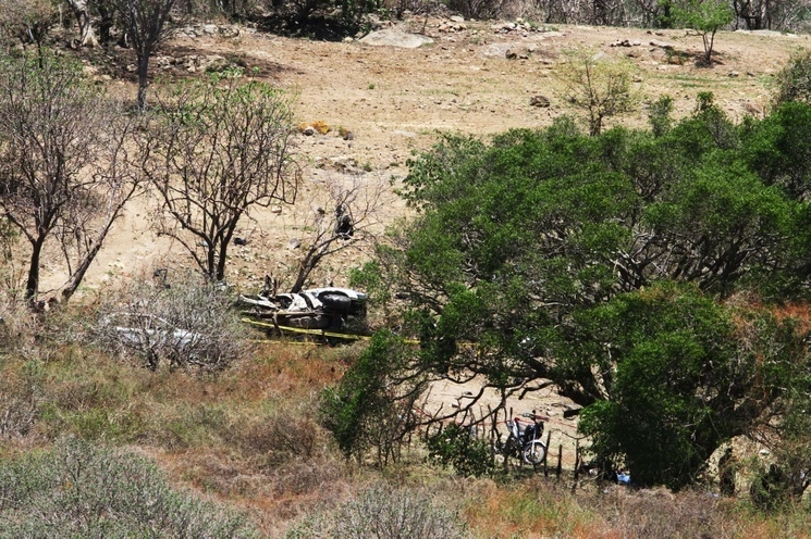 Al menos siete artefactos explosivos fueron usados en un ataque contra policías de Jalisco en el municipio de Tlajomulco el 11 de julio pasado. Arturo Campos Cedillo / Archivo