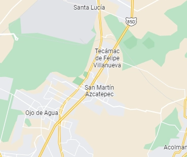 Hasta ahora se desconoce el móvil de doble feminicidio en un fraccionamiento en Tecamac, Estado de México. Captura de imagen tomada de Google Maps