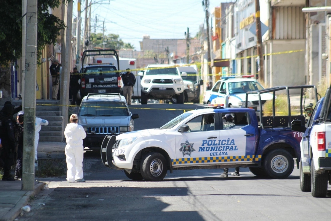 Policías municipales en Celaya, Guanajuato. Foto Cuartoscuro / Archivo