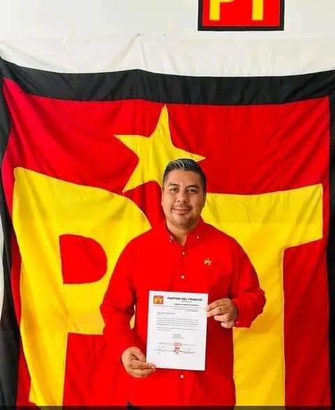  El candidato del PT a la alcaldía de Frontera Comalapa, Rey David Gutiérrez Vázquez, fue secuestrado por hombres armados, informaron familiares. Foto @PTnacionalMX
