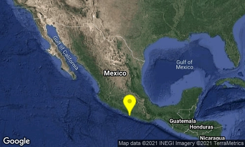 El sismo percibido en Acapulco tuvo una magnitud de 4. Foto Twitter @SismologicoMX