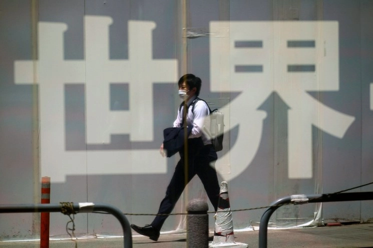 Área metropolitana en Tokio, Japón, previo al sismo. Foto Ap