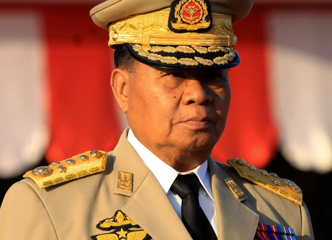 El general Than Shwe, jefe de la junta militar de Myanmar. Foto Ap 