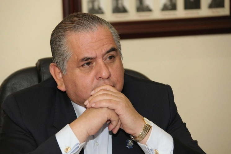 Ardelio Vargas Fosado fue secretario de Seguridad Pública de Puebla en la administración del panista Rafael Moreno Valle (2011-2017). En la imagen, el ex funcionario comparece ante diputados del Congreso local sobre las empresas de seguridad privada, en diciembre de 2012. Foto Es Imagen