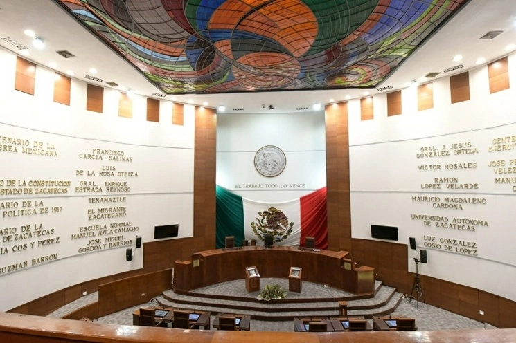 El Congreso de Zacatecas en imagen de archivo. Foto Tomada del Twitter @legislaturaZac