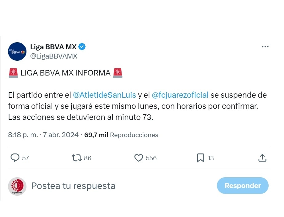 La Liga BBVA MX informó de la clausura y cuándo se reanudaría.