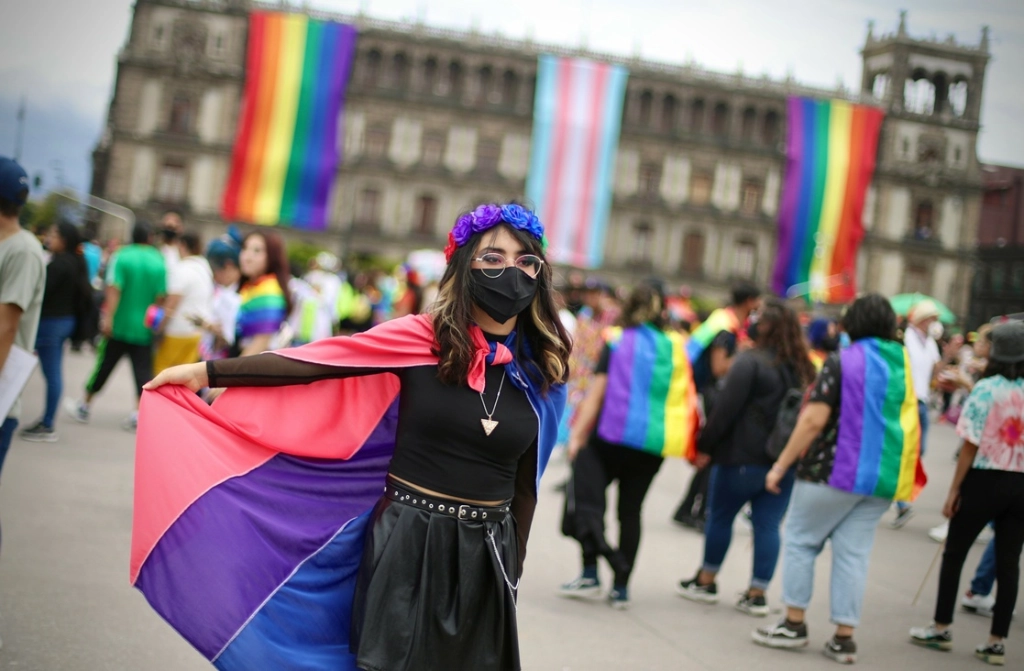 Marcha de la comunidad LGBTQ en imagen de archivo. Foto Yazmín Ortega