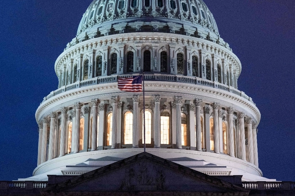 Imagen del Capitolio en Washington. Foto Afp