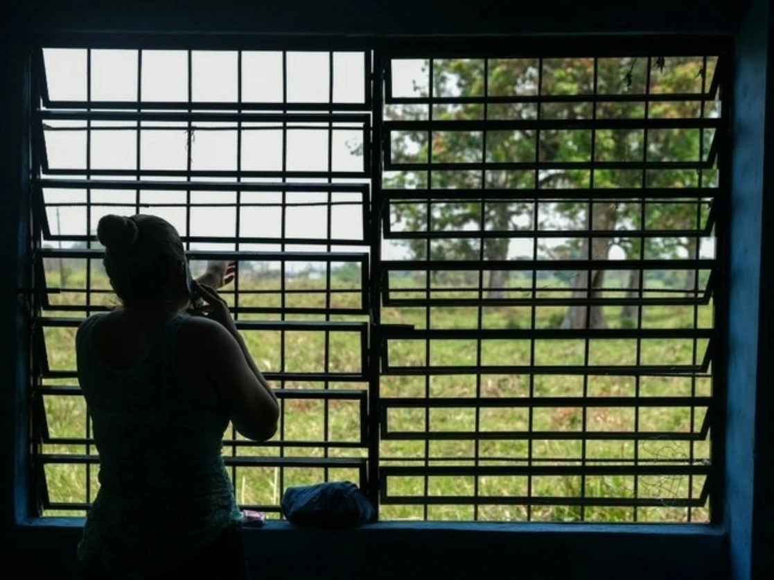 Migrante en espera de refugio en el Albergue Ave Fénix, en Tabasco. Foto Cuartoscuro / Archivo

