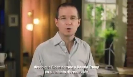 Imagen tomada del video difundido en @RicardoAnayaC