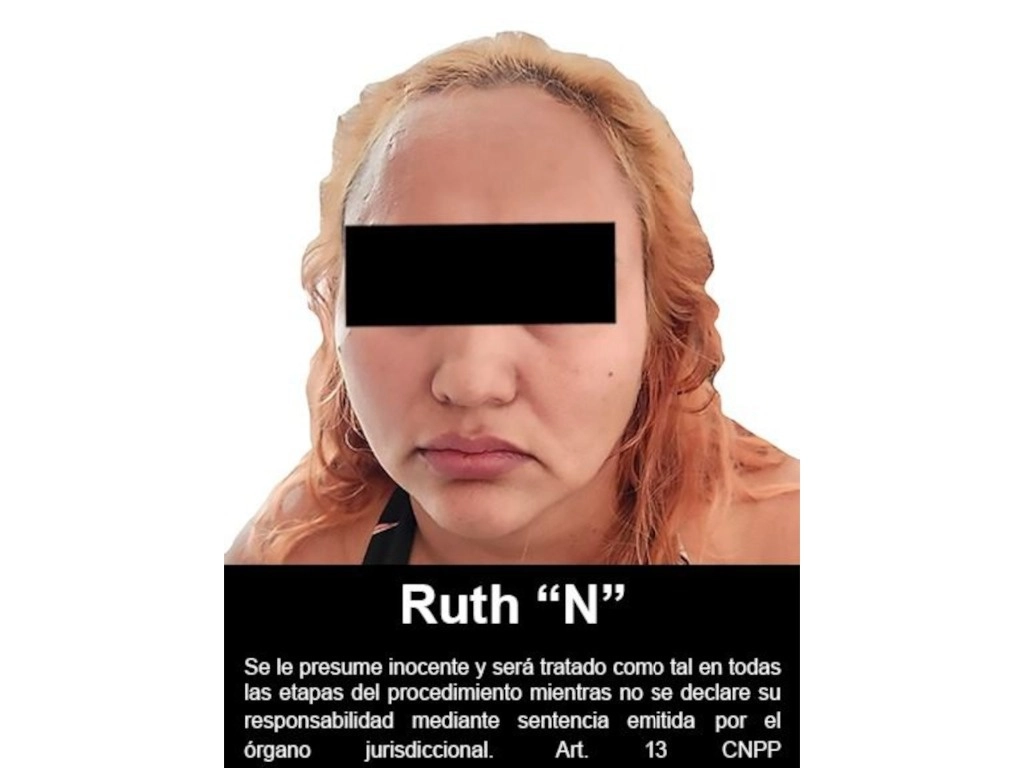 Una de las detenidas, considerada líder de la red de trata y explotación sexual, fue identificada como Ruth Ávila. Foto Fevimtra