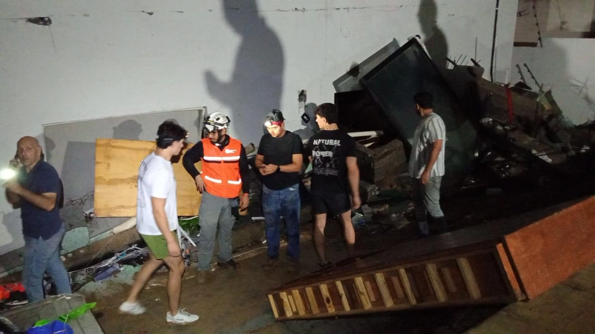 Las lluvias se registraron en 10 municipios de Nuevo León. Foto 