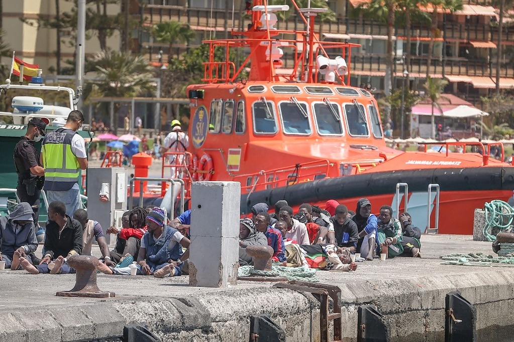 265 drifting migrants rescued within the Canary Islands